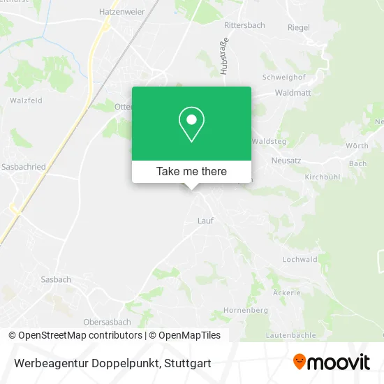 Карта Werbeagentur Doppelpunkt