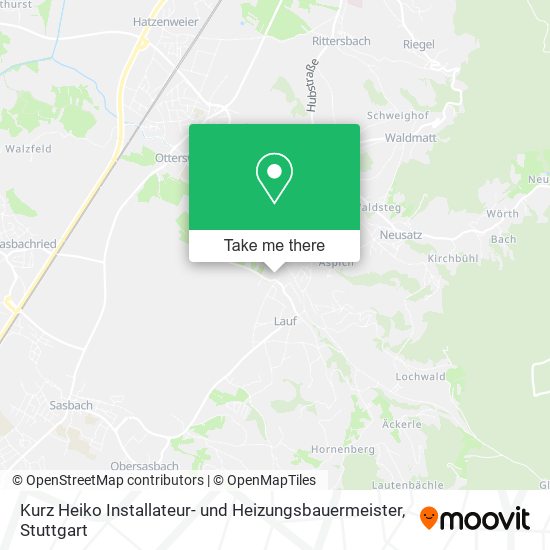 Kurz Heiko Installateur- und Heizungsbauermeister map