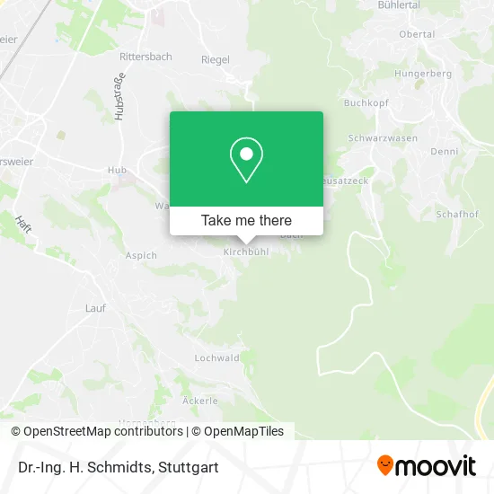 Карта Dr.-Ing. H. Schmidts