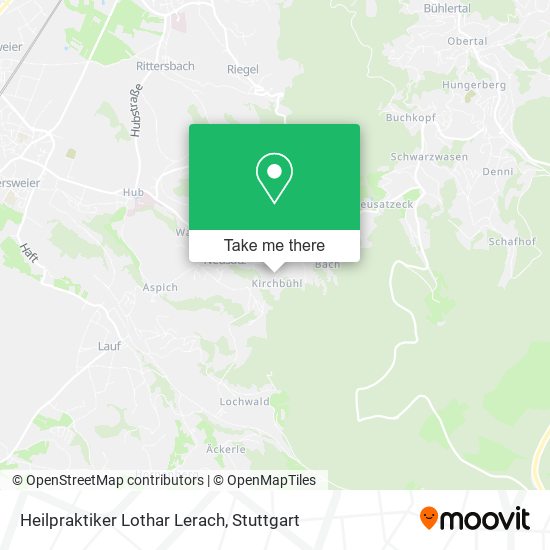 Heilpraktiker Lothar Lerach map