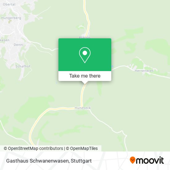 Gasthaus Schwanenwasen map
