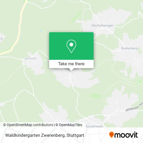 Карта Waldkindergarten Zwerenberg