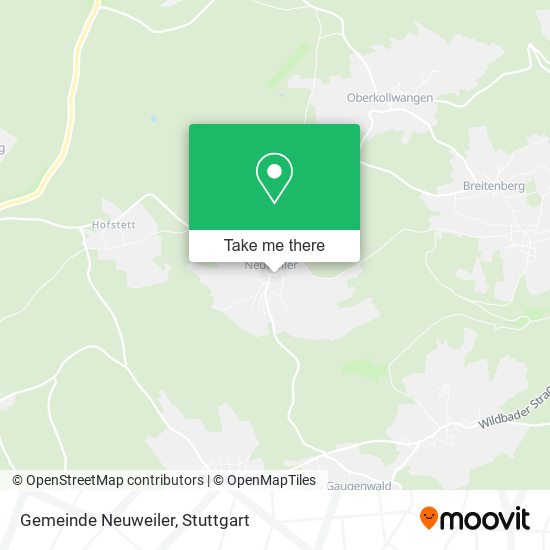 Карта Gemeinde Neuweiler