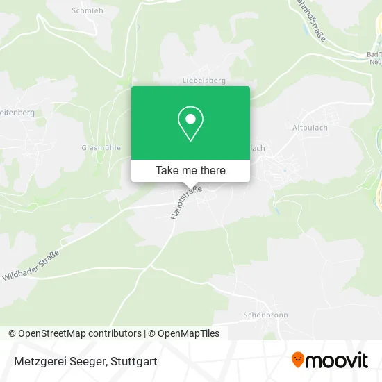 Карта Metzgerei Seeger