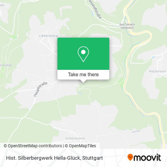 Hist. Silberbergwerk Hella-Glück map