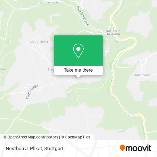 Карта Nestbau J. Plikat