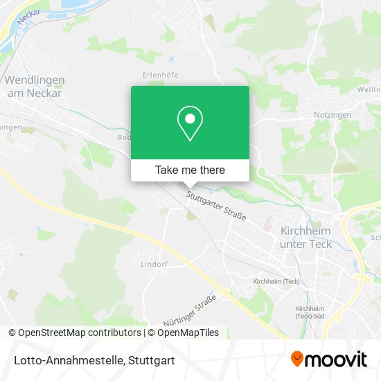 Lotto-Annahmestelle map