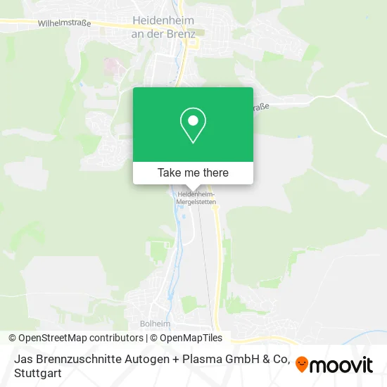 Карта Jas Brennzuschnitte Autogen + Plasma GmbH & Co