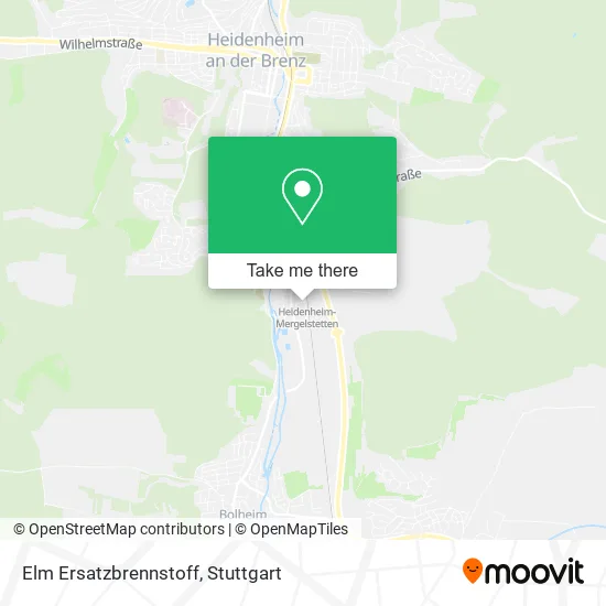 Карта Elm Ersatzbrennstoff
