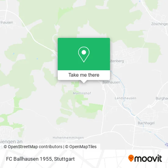 Карта FC Ballhausen 1955