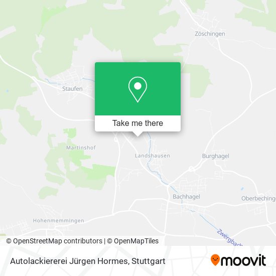Autolackiererei Jürgen Hormes map