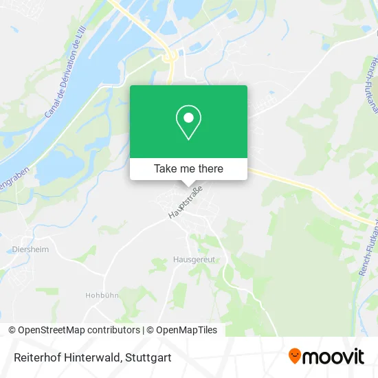 Карта Reiterhof Hinterwald
