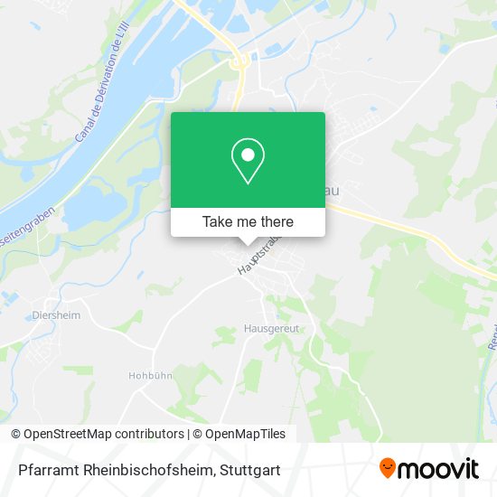 Pfarramt Rheinbischofsheim map