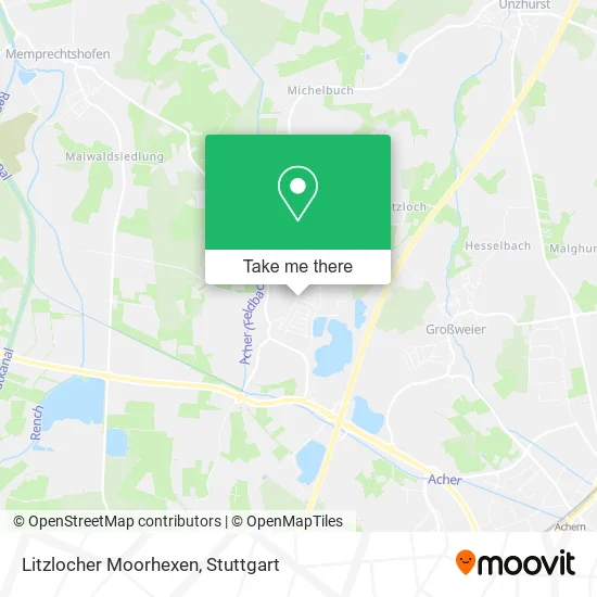 Карта Litzlocher Moorhexen