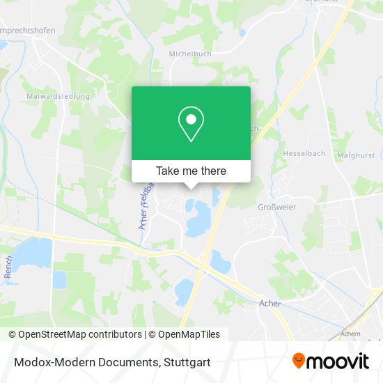 Modox-Modern Documents map