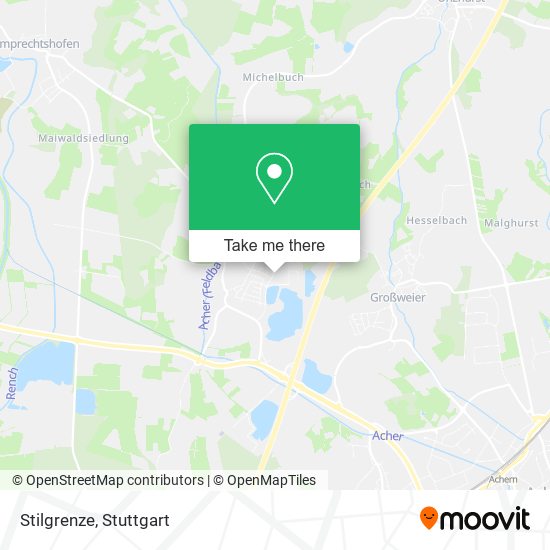 Карта Stilgrenze