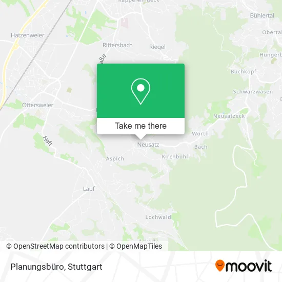Карта Planungsbüro