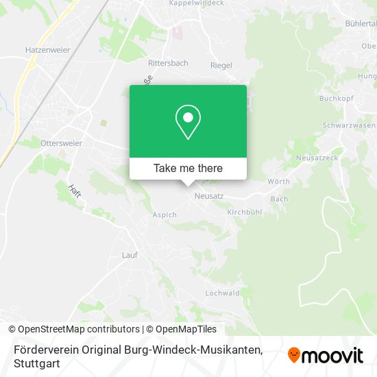 Förderverein Original Burg-Windeck-Musikanten map