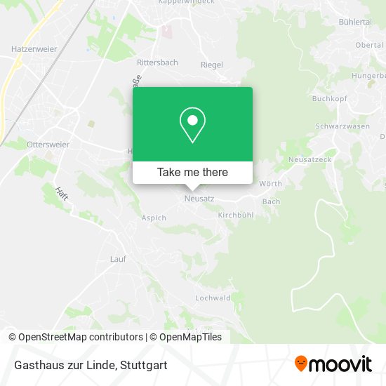 Карта Gasthaus zur Linde