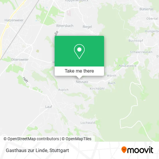 Карта Gasthaus zur Linde