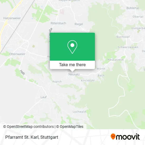 Карта Pfarramt St. Karl