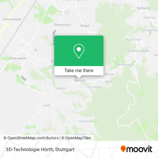 3D-Technologie Hörth map