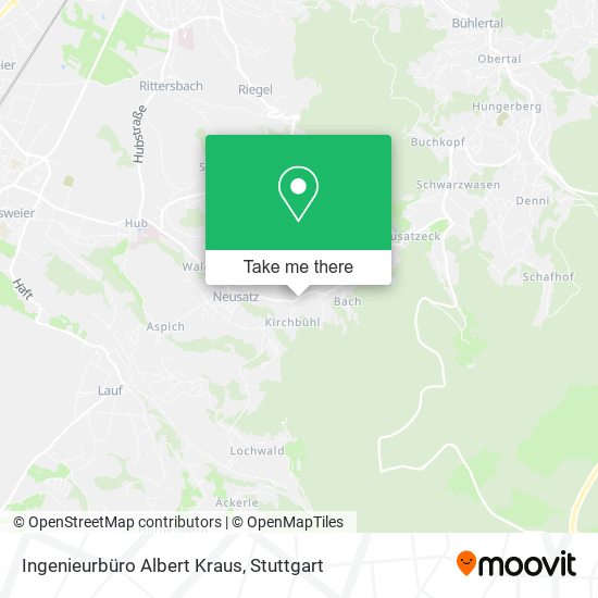 Ingenieurbüro Albert Kraus map