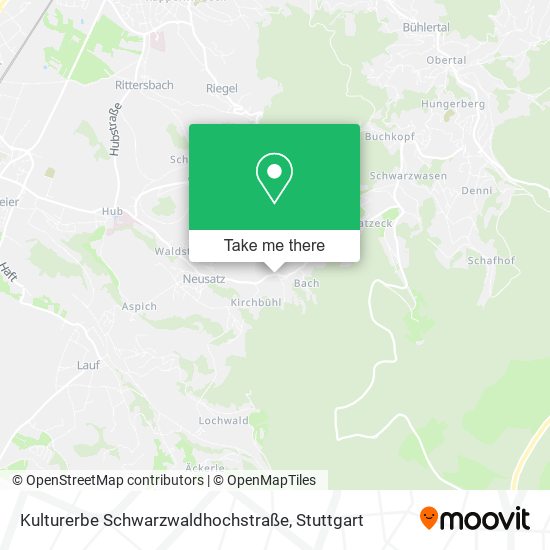Kulturerbe Schwarzwaldhochstraße map