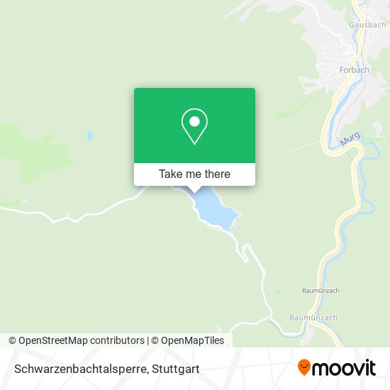 Schwarzenbachtalsperre map
