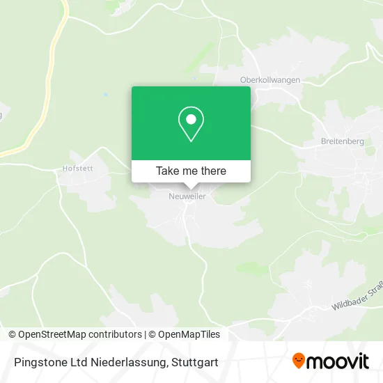 Карта Pingstone Ltd Niederlassung