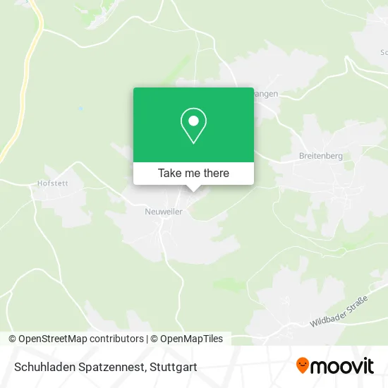 Карта Schuhladen Spatzennest