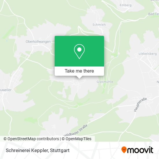 Schreinerei Keppler map