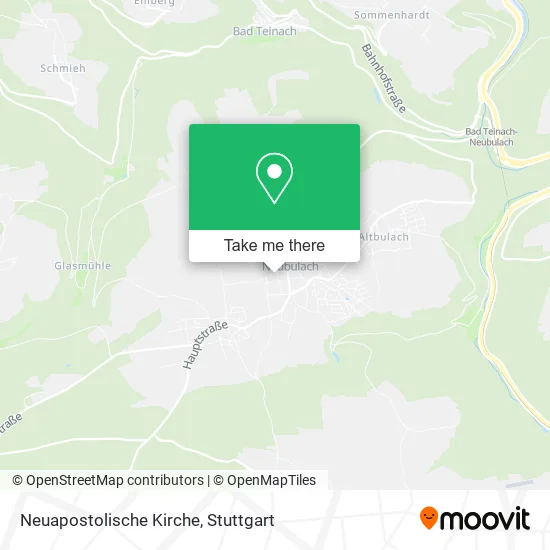 Карта Neuapostolische Kirche