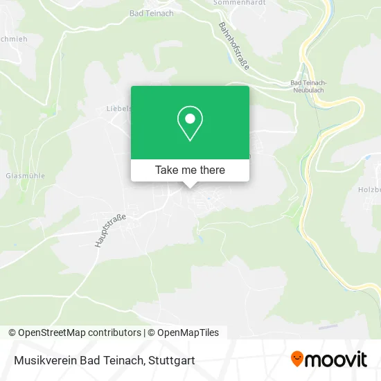 Карта Musikverein Bad Teinach