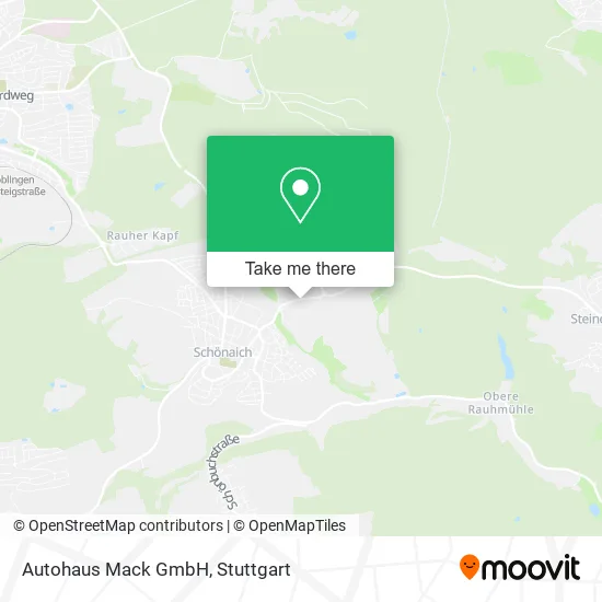Карта Autohaus Mack GmbH
