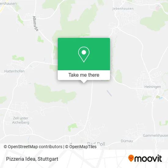 Карта Pizzeria Idea
