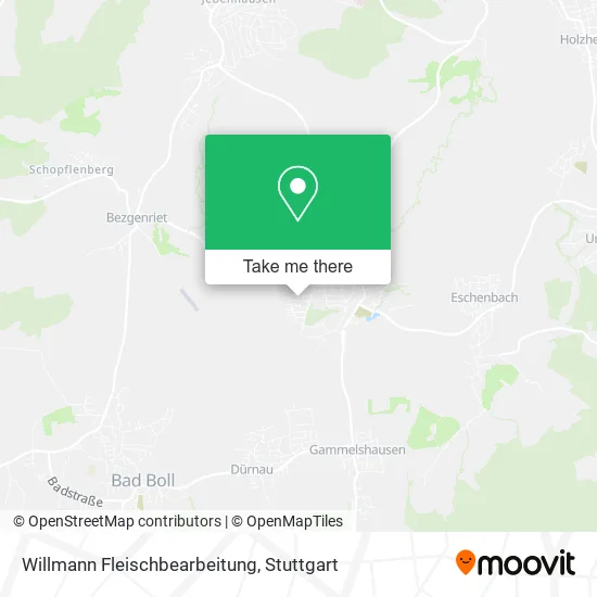 Карта Willmann Fleischbearbeitung