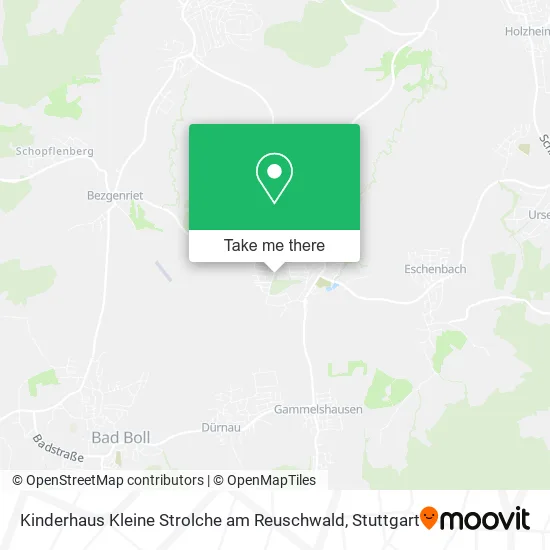 Карта Kinderhaus Kleine Strolche am Reuschwald