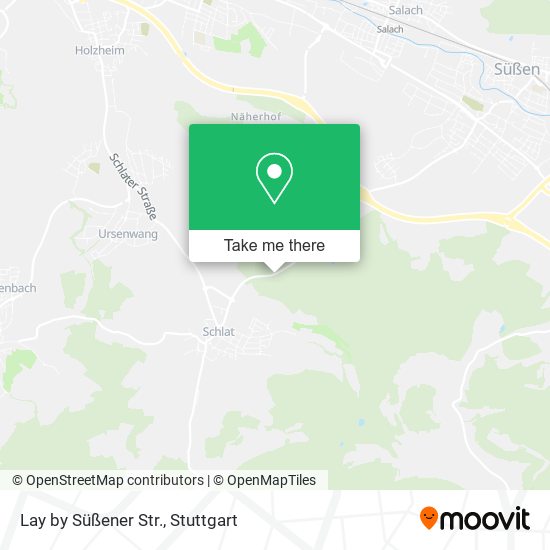 Lay by Süßener Str. map