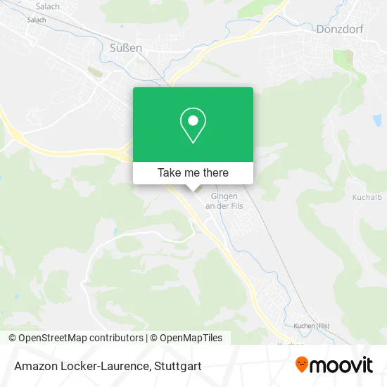 Карта Amazon Locker-Laurence