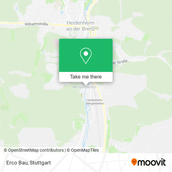 Карта Erco Bau