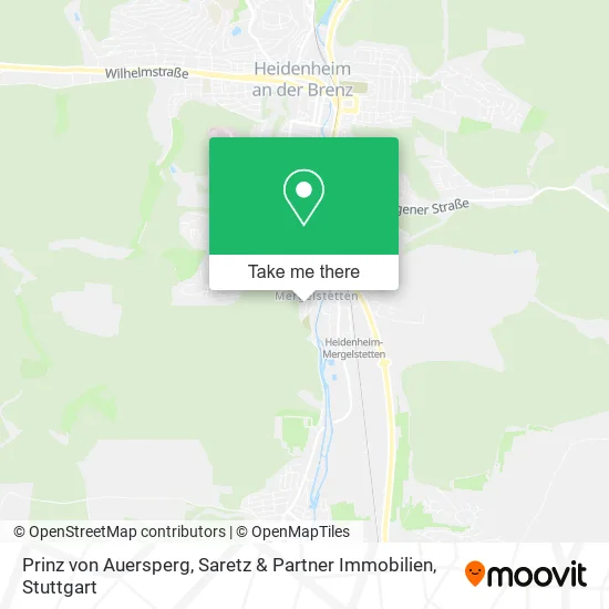 Карта Prinz von Auersperg, Saretz & Partner Immobilien