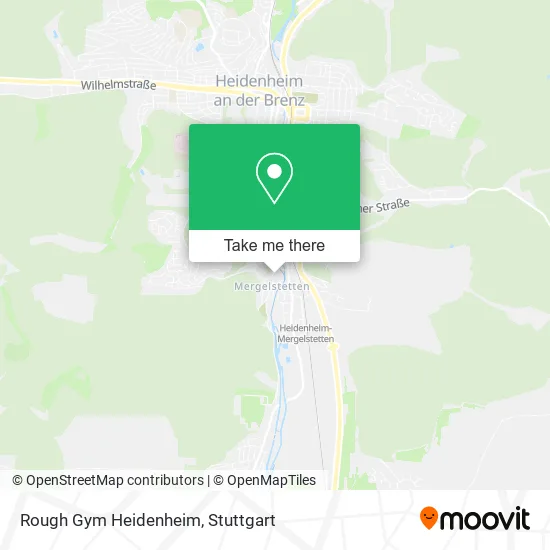 Карта Rough Gym Heidenheim