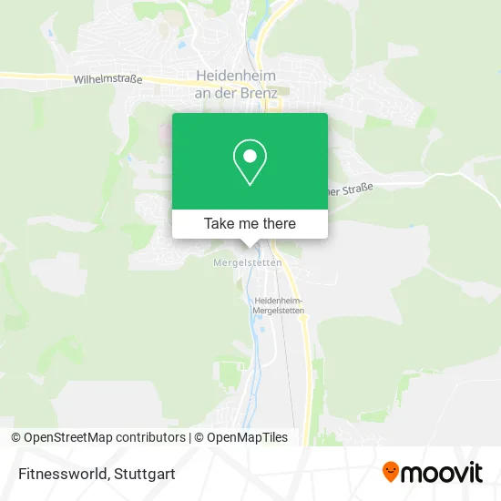 Карта Fitnessworld