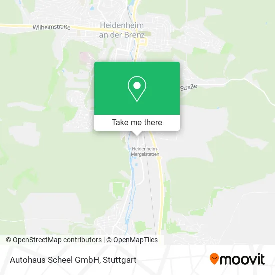 Карта Autohaus Scheel GmbH