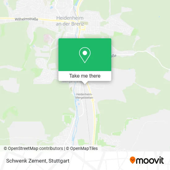 Карта Schwenk Zement