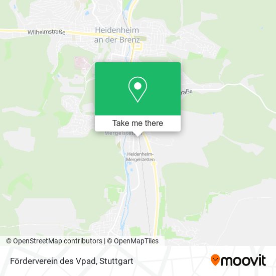 Förderverein des Vpad map