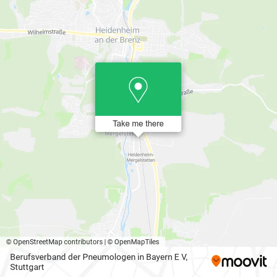 Карта Berufsverband der Pneumologen in Bayern E V