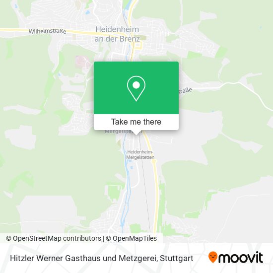 Hitzler Werner Gasthaus und Metzgerei map