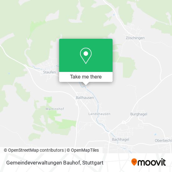 Gemeindeverwaltungen Bauhof map